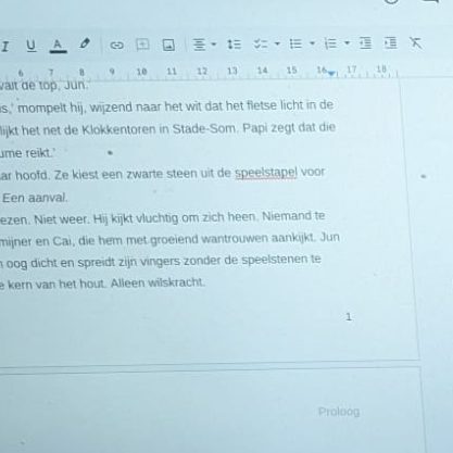 print van bladeren in positief en negatief