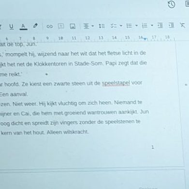 print van bladeren in positief en negatief